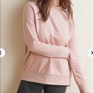 UpWest Fireside Fleece Sweatshirt in color California (light pink)